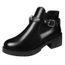 de Rétro Bottes ceinture Martin Rivet Femme Boucle Bottes WHD92IEY