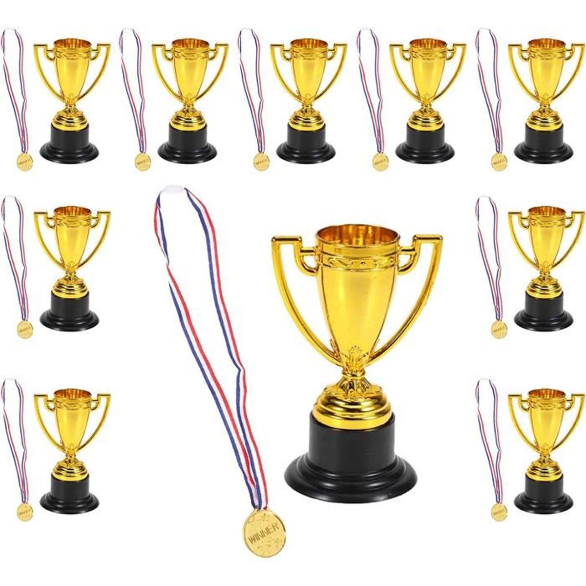 Récompense sportives,Trophée Plastique Flamme J351 | JPA Distribution