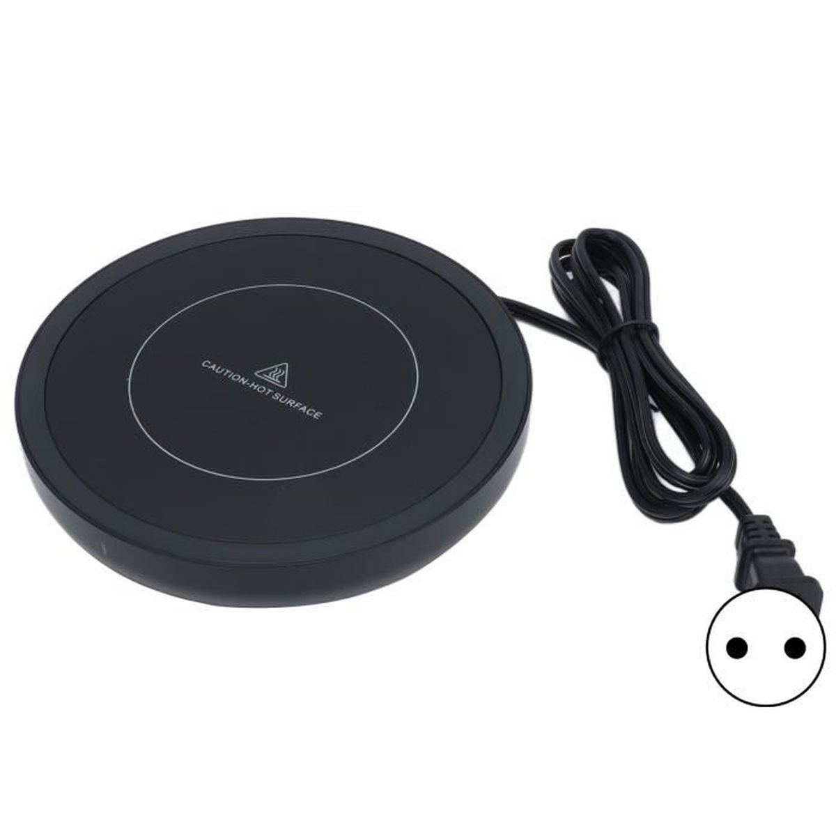 Chauffe-tasse électrique - Pad Chauffant Pour Café, Thé, Bureau, Blanc, 8W