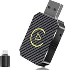 WEISS CANNON Adaptateur Android Auto Sans Fil & Carplay Sans Fil, 2 En 1 Pour Adaptateur Sans Fil Car Play Voiture Et Android Auto, Compat