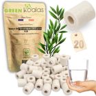 GREEN KOALAS 20 Perles de Céramique EM grises-Améliorent le goût et la qualité de l'eau du robinet-Pour carafe, bouilloire, machine à café