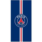 Serviette de bain - PARIS SAINT GERMAIN - 75x150cm - 100% Coton - Bleu