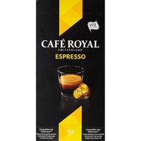 LOT DE 3 - CAFE ROYAL - Espresso Café Compatibles Nespresso - boite de 10 capsules