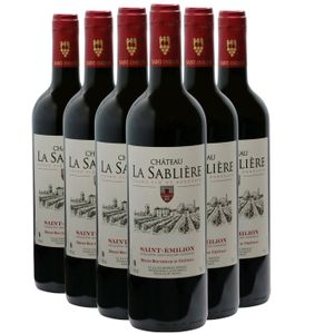 VIN ROUGE Château La Sablière Saint-Emilion 2019 - Vin Rouge