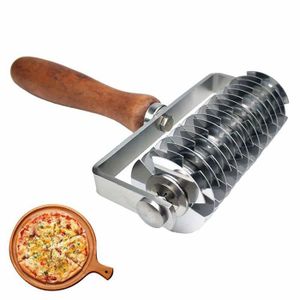 Rouleau Coupe-Pâtes Inox - Ustensile Cuisine Pour Nouilles Et Herbes