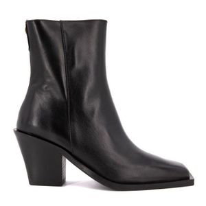 Escarpins Boots LAT FEM Gris Velours Et Cuir - Taille 37 - Occasion Très Bon état