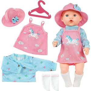 Hidyliu Lot de 26 vêtements et Accessoires Vêtements de poupée pour