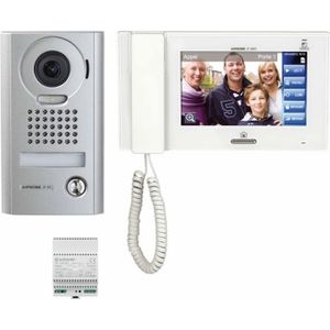 INTERPHONE - VISIOPHONE Aiphone kit interphone vidéo en saillie JPS4AEDV -