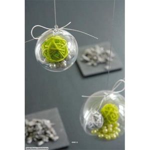 Boule De Noel Transparente A Garnir Boules A Garnir Cdiscount
