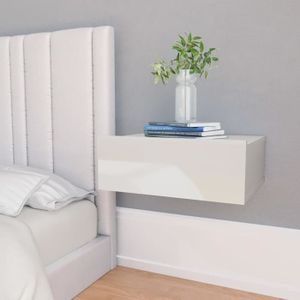 Table De Chevet Suspendue Table De Chevet Murale Pas Cher Cdiscount Com