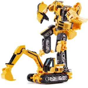 FIGURINE - PERSONNAGE H6001-8C - BMB AOYI H6001-4B 18cm Transformation Movie Toys Ko Robot SS38 Truck Car Model Model Action Figure