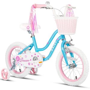 VÉLO ENFANT 12 14 16 Pouces vélo pour Enfants 2-7 Ans Petite F