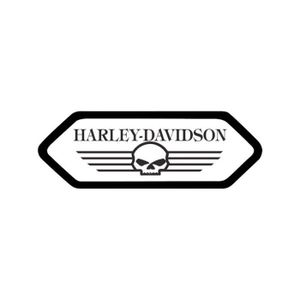 ACCESSOIRE CASQUE Stickers frontal pour casque Shoei Harley Davidson