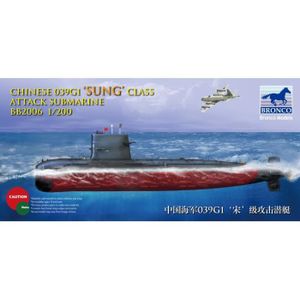 KIT MODÉLISME Maquette Militaire 1-200 chinois 039GSung Classe Attaque Submarine BB2006