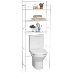 Meuble Toilette Wc Etagere Dessus Stockage Pour Salle De Bain