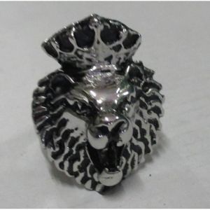 Chevalière tête de lion plaqué or pour homme | D'Or & d'Argent