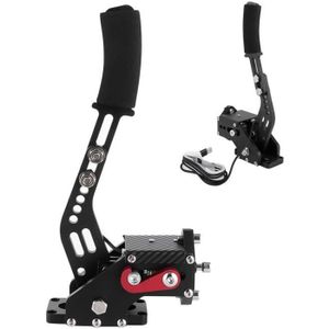 Jaune Convient pour Logitech G27 / 29 / T300 FANATEC Frein à main linéaire haute précision avec pince de socle Frein à main USB avec base fixe pour jeux de course PC 
