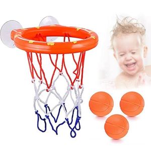 CYFIE Kit de Mini Panier de Basket pour Tout-Petits, Panier de Basket-Ball  pour Enfant, pour Tout-Petits Enfants Baignoire Jouets de Bain, Ensemble de  Paniers de Basket-Ball à Ventouse, avec 2 Balles 