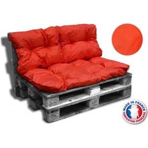 Coussin Palette Orange Achat Vente Pas Cher