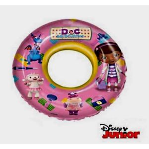 BOUÉE - BRASSARD Bouée gonflable pour enfant - Disney - Docteur la Peluche - Diamètre 50 cm - Rose