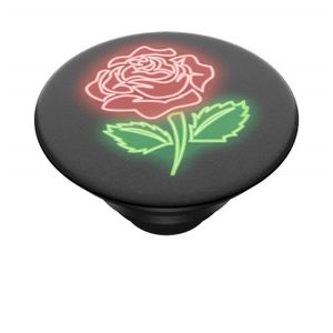 Rose Rouge PopSockets Support et Grip pour Smartphones et Tablettes