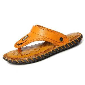 Tongue en cuir homme store