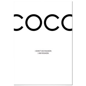 Tableau Fashion Coco Prada  La Déco à petit prix – Montableaudeco