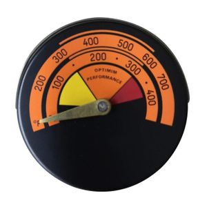 POÊLE À BOIS Thermomètre magnétique pour poêle à bois, poêle à bois, ventilateur de[S207]