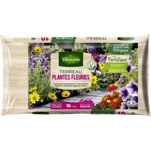 TERREAU - SABLE Vilmorin - Terreau Plantes Fleuries 10L43