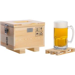Verre à bière - Cidre Labyrinth - Verre à bière dans une boîte eois (27x