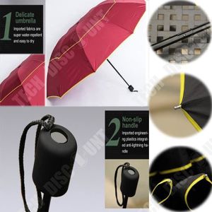 PARAPLUIE TD® Parapluie Double Usages Anti-UV, Vent Double T