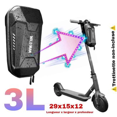 Sacoche trottinette électrique sacoche guidon sacoche batterie externe xiaomi M365 3L [Wildman] Waterproof [Haute qualitée] - Sport