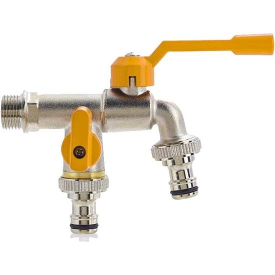 Robinet De Jardin Extérieur 1/2 Double Vérification Avec Bride Urale