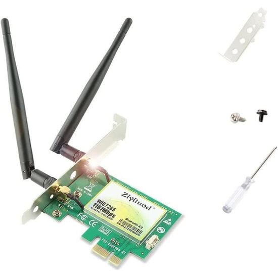 Carte WiFi Dell DW1820 802.11AC + Bluetooth 4.1 - Adaptateur Sans Fil D4V21