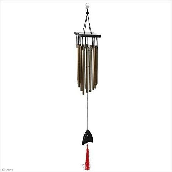 Carillon éolien D'extérieur Coloré Avec 4 Tubes En Aluminium Et 11 Clochettes Ideal Pour Decorer La Maison Le Jardin La Cour Et La Terrasse 90737990