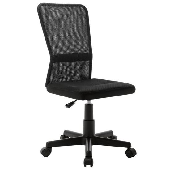 🦓6253Contemporain Chaise de bureau Ergonomique - Fauteuil de bureau Fauteuil de jeux vidéo - Chaise Scandinave Fauteuil gamer Noir