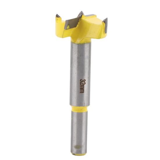 Foret Forstner Professionnel 40mm - Carbure Cémenté, 3 Flûtes - Pour Perçage Précis De Trous Dans Bois Dur (charnières, Meubles, Portes)