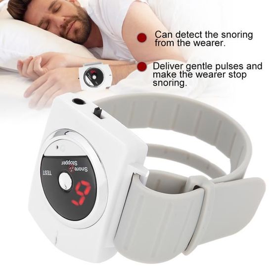 Dispositif Anti-ronflement Intelligent Avec Infra-rouge - Bleu - Neuf Sous Emballage