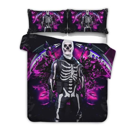 Fortnite Parure Housse De Couette 135 X 200 Cm 1 Taie D Oreiller