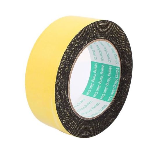 Ruban D'étanchéité En Mousse Adhésive - 7 Pieds (env. 2.13m) X 4 Cm X 5 Mm, Noir, Pour Isolation Et Calfeutrage