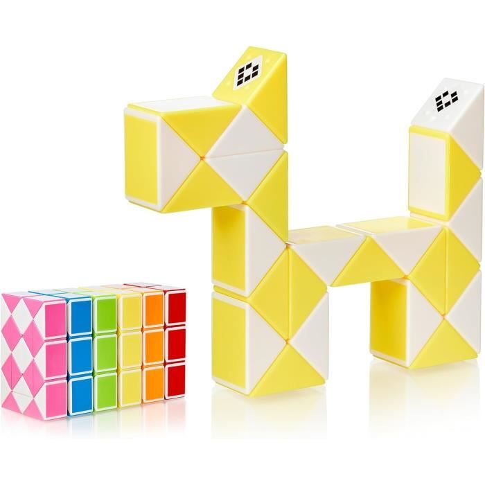 Magic Snake Cube | Jouet de Poche pour Les Enfants de 4 ?� 8 Ans | Cadeau Anniversaire Enfants 