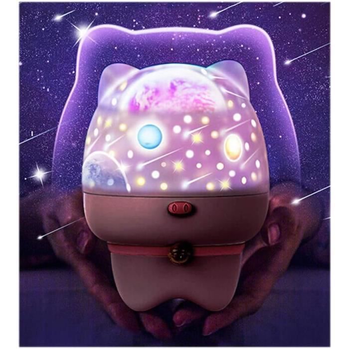 Projecteur D’étoiles Et Vagues Avec Bluetooth – Télécommande, Minuterie, 10 Couleurs, Lumière Respirante, Pour Chambre Et Fêtes