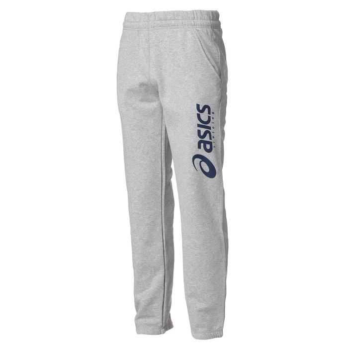 ASICS Pantalon de jogging Cuffed Knit - Homme - Gris Chiné - Cdiscount Sport