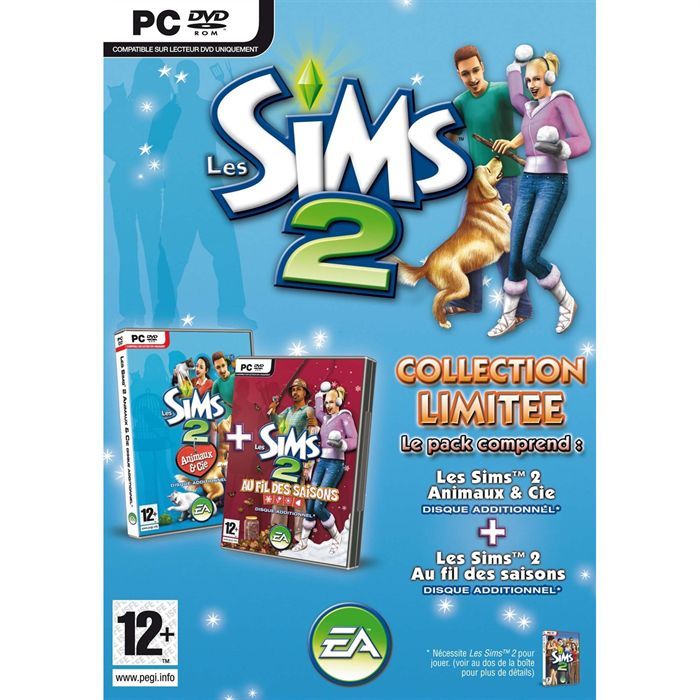 Electronic Arts Pack Les Sims 2 Animaux Et Compagnie + Au Fil Des