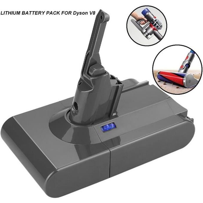 Batterie 4000mAh 21.6V pour l'aspirateur animal Absolute V8 de la batterie Dyson V8