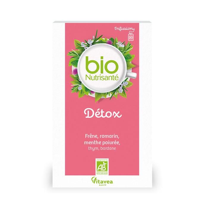 Nutrisanté Infusion Bio Détox 20 sachets
