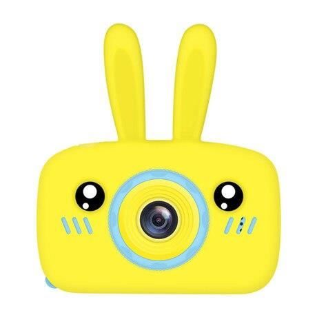 Appareil photo enfant,Bébé jouets 0 12 mois dessin animé appareil photo numérique enfants créatif jouet - Type Yellow bunny