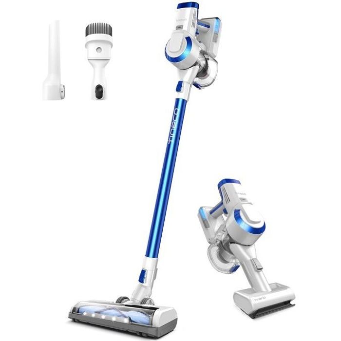 Tineco Aspirateur balai sans fil A10 Hero - Batterie 350W - Brosse LED