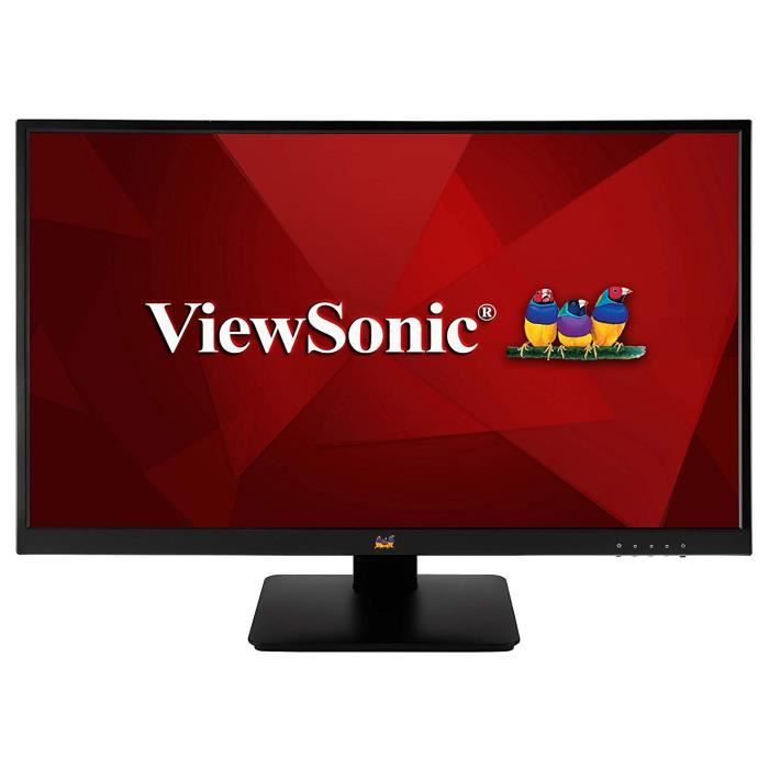 Écrans PC ViewSonic VA2410-mh Moniteur IPS 24- Full HD 1920x1080 Pixels, 5ms, VGA, HDMI, Haut-parleurs, Noir 947