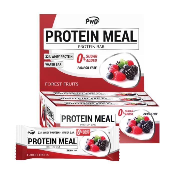 Pwd+Barre de repas protéinée 1 barre de 35g (Fruits des bois)